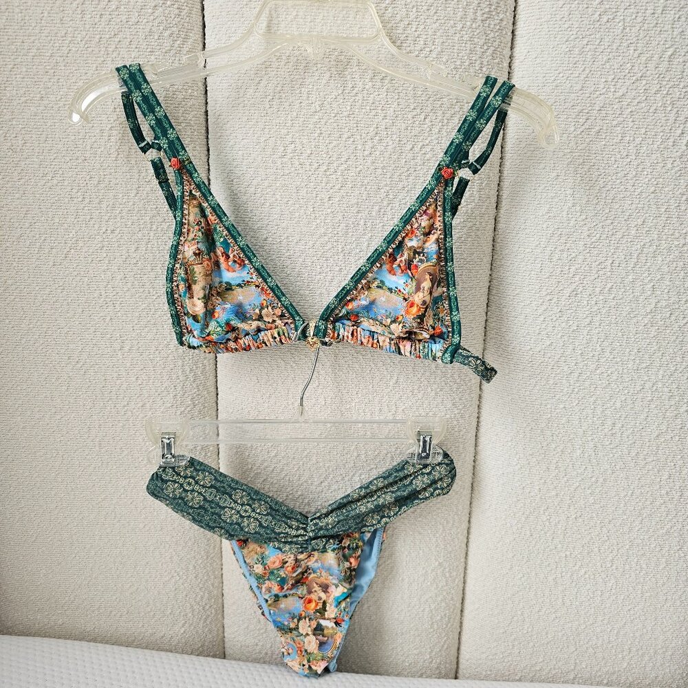 Bydee Prague Bikini Top and Ios Bikini Bottom - Reverie - Large L